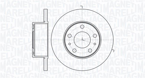 MAGNETI MARELLI Piduriketas 361302040253